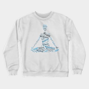 A mindful Reboot Crewneck Sweatshirt